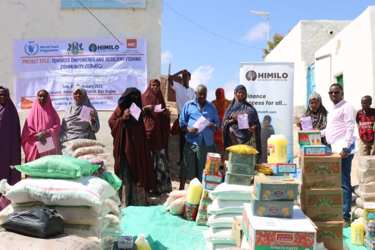 Himilo MFI Successfully Disburses Financed Assets To Rababaale Group In Garowe District